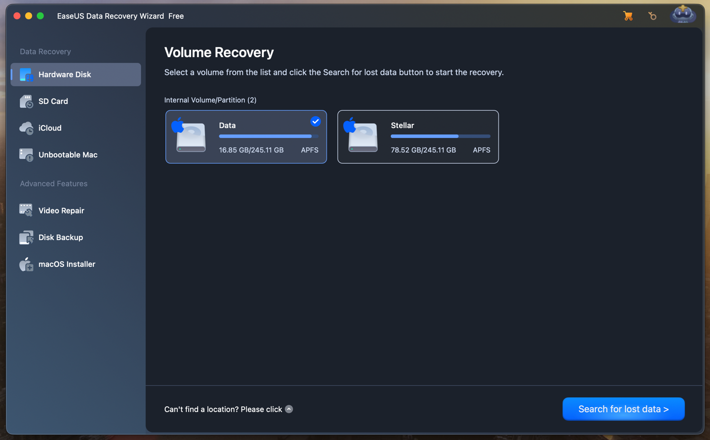 EaseUS Data Recovery Wizard 